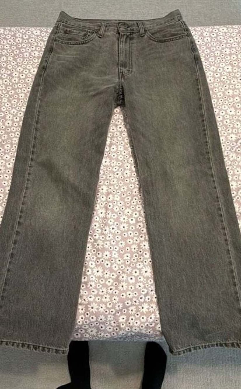 Levi's 565 Loose Straight-Leg Jeans W30 L30 Gray